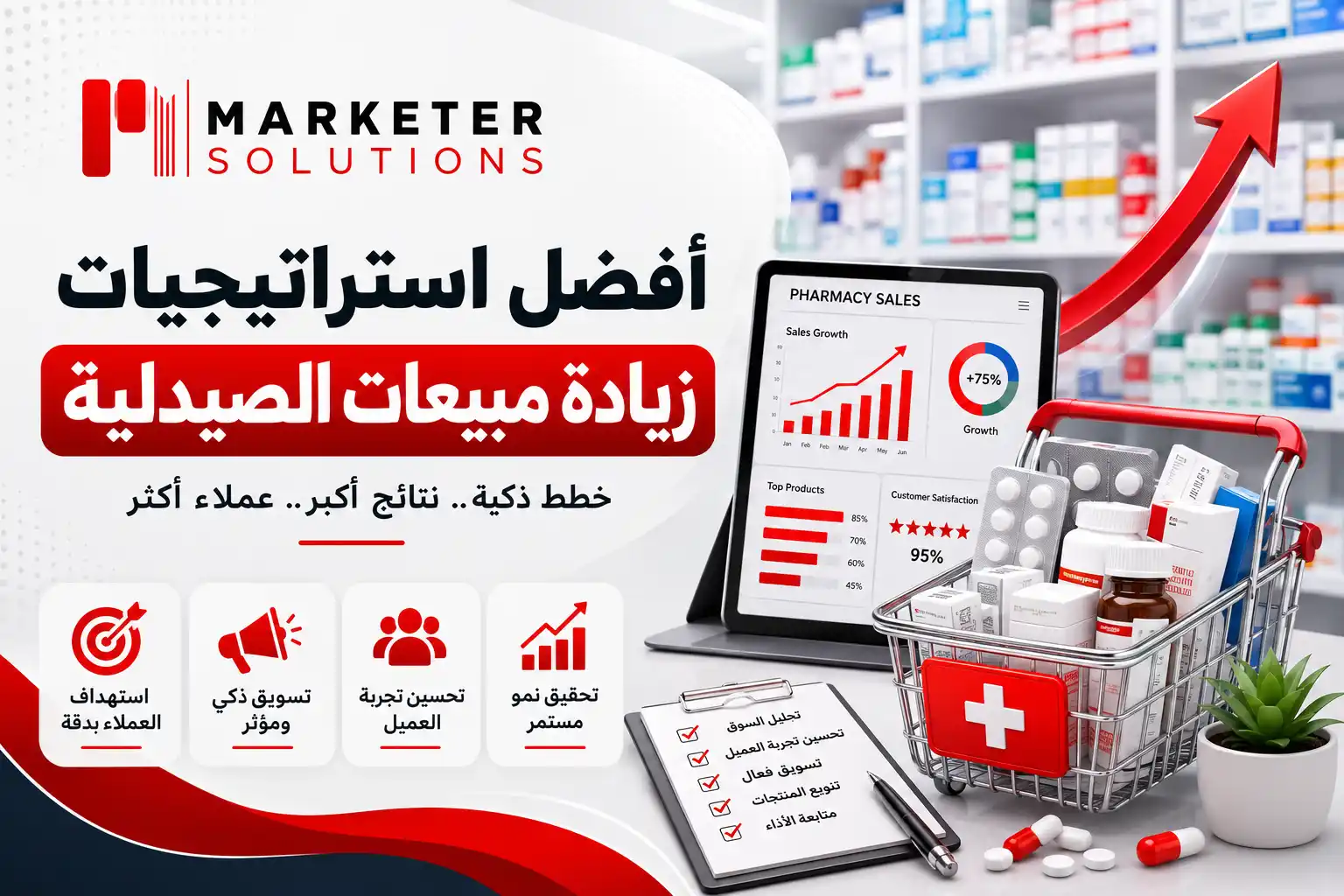 كيفية زيادة مبيعات الصيدلية